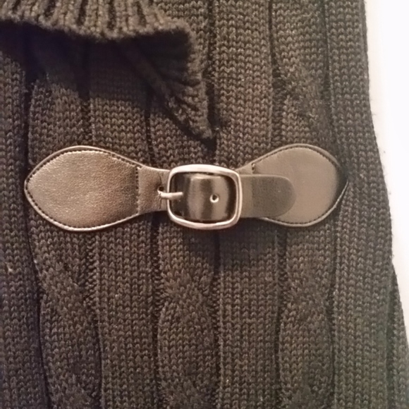 Black Sleeveless shawl collar Calvin Klein dress - Picture 4 of 5